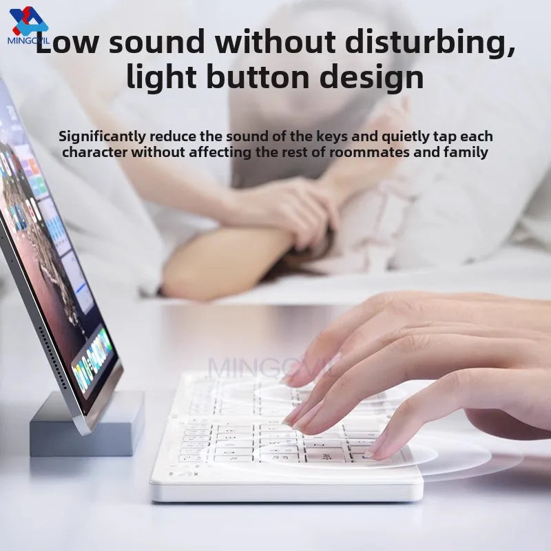 Digital Nomads Mini Foldable Wireless Keyboard