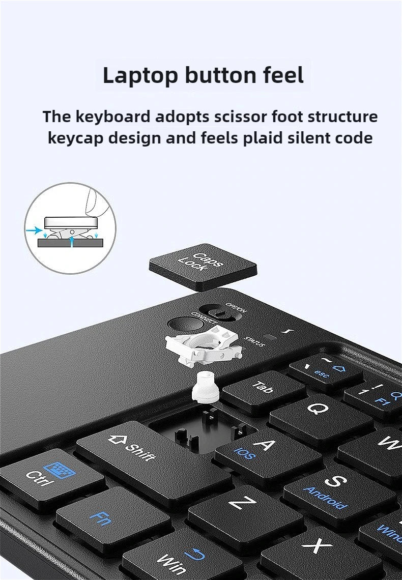 Digital Nomads Mini Foldable Wireless Keyboard