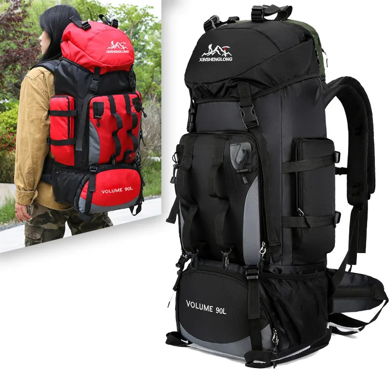 TerraQuest Explorer - 90L Waterproof Hiking Backpack