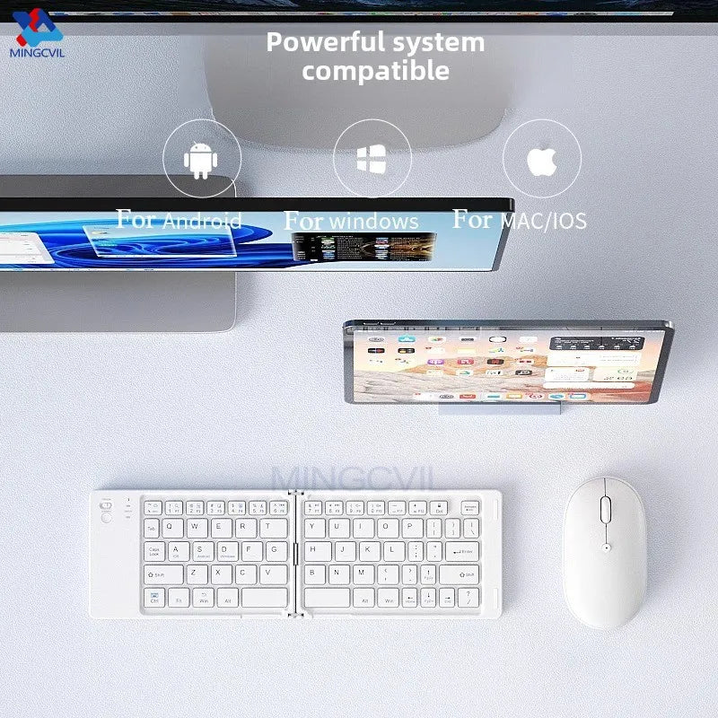 Digital Nomads Mini Foldable Wireless Keyboard