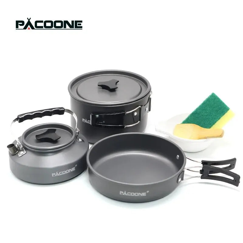 PACOONE Camping Cookware Set