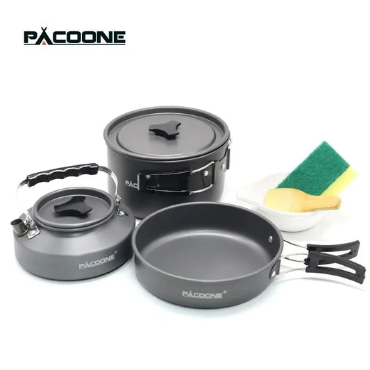 PACOONE Camping Cookware Set