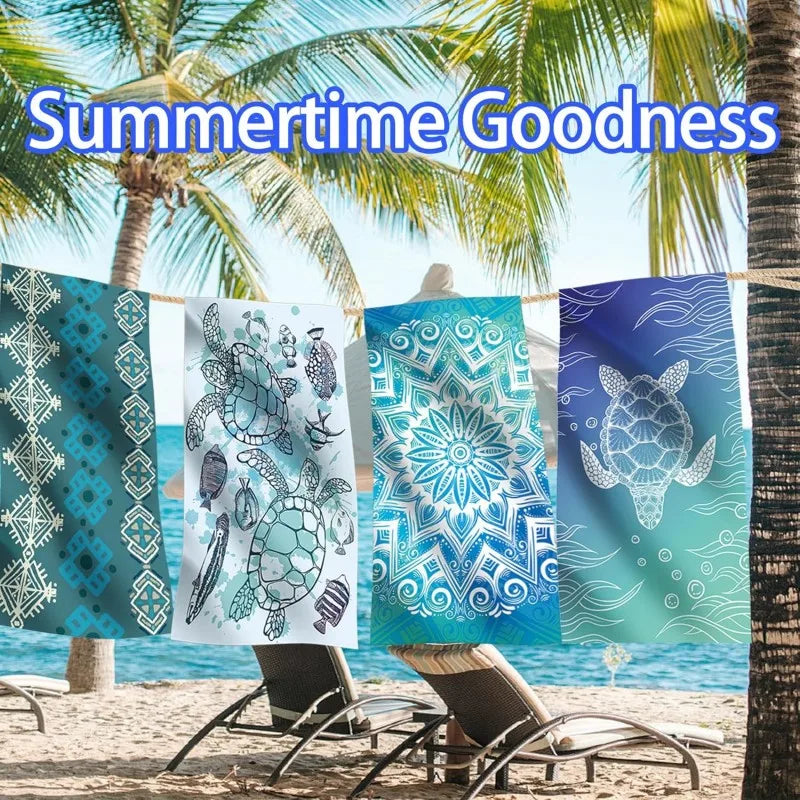 Freedom Sand-Free Beach Towel & Clips