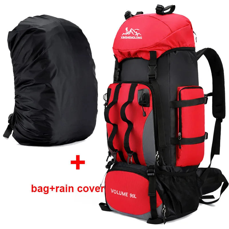 TerraQuest Explorer - 90L Waterproof Hiking Backpack