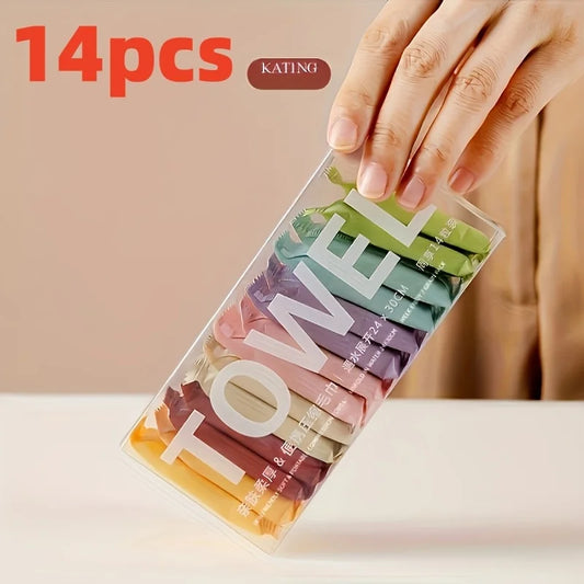 Freedom Nomads' Travel Compressed Towels - Portable Cleaning Wipes